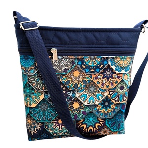 Készleten! - Csodás mandalás crossbody - táska & tok - kézitáska & válltáska - válltáska - Meska.hu