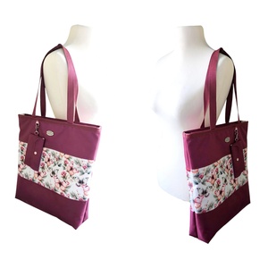 Shopper bag / nagy pakolós táska - Papírzsebkendő tartóval - táska & tok - kézitáska & válltáska - vállon átvethető táska - Meska.hu