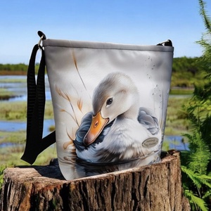 Készleten! - Kacsás crossbody / válltáska / keresztpántos táska, Táska & Tok, Kézitáska & válltáska, Válltáska, Varrás, MESKA