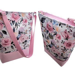 Pasztell rózsás női táska / Crossbody - Több méret - táska & tok - kézitáska & válltáska - válltáska - Meska.hu