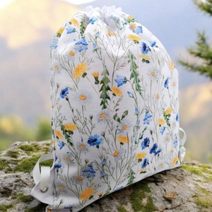 Búzavirágos GymBag / Tornazsák / Hátizsák / Festival bag - Meska.hu