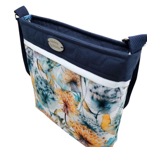 Pitypang mintás crossbody / válltáska / keresztpántos táska - táska & tok - kézitáska & válltáska - válltáska - Meska.hu