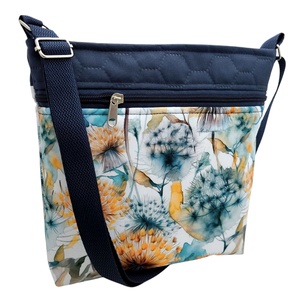 Pitypang mintás crossbody / válltáska / keresztpántos táska - táska & tok - kézitáska & válltáska - válltáska - Meska.hu