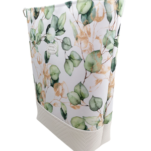 Zöld és arany leveles női táska / Crossbody - Több méret - Fehér - táska & tok - kézitáska & válltáska - válltáska - Meska.hu