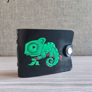 Kaméleonos igazolványtartó 2. - táska & tok - pénztárca & más tok - kártyatartó & irattartó - Meska.hu