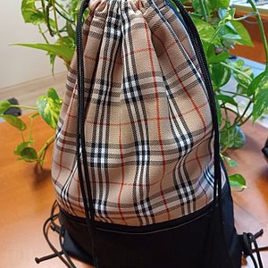 Burberry kockás, pasis háti tornazsák - Meska.hu