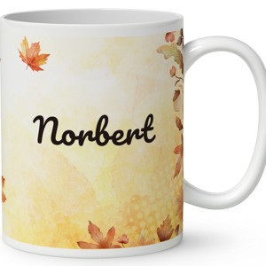 Névvel kérhető - Cuki őszi bagoly fiú mintás bögre - otthon & életmód - konyhafelszerelés, tálalás - tálalás - bögre & csésze - Meska.hu