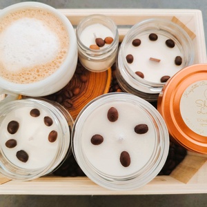 Feltöltődés - Frissen főtt kávé illata - otthon & életmód - gyertya, illat, aroma - gyertya - Meska.hu