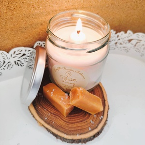 Sós karamell- őszi kuckózáshoz - otthon & életmód - gyertya, illat, aroma - gyertya - Meska.hu