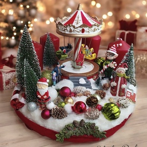 Ledes körhintás adventi koszorú  - Meska.hu