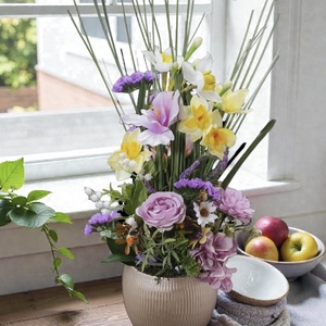 N�rcisz vegyes csokor , Otthon & Életmód, Dekoráció, Asztal és polc dekoráció, Asztaldísz, Virágkötés, MESKA