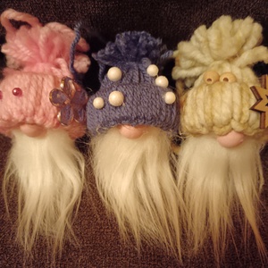 Karácsonyi manó  - karácsony - karácsonyi lakásdekoráció - karácsonyfadíszek - Meska.hu