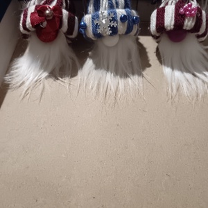 Karácsonyi manó  - karácsony - karácsonyi lakásdekoráció - karácsonyfadíszek - Meska.hu