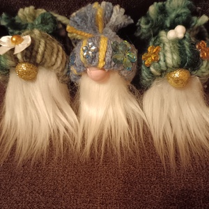 Karácsonyi manó  - karácsony - karácsonyi lakásdekoráció - karácsonyfadíszek - Meska.hu