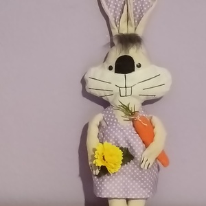 Lány nyuszi  - ünnepi díszek, dekorációk - húsvéti díszek és dekorációk - húsvéti abrosz, terítő - Meska.hu