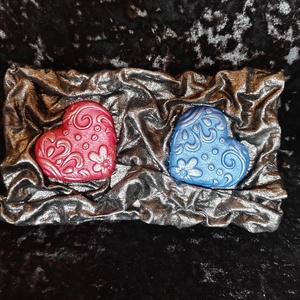 Szíves ajándékdoboz, Esküvő, Emlék & Ajándék, Doboz, Szobrászat, MESKA