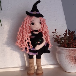 Bűbájos boszi - otthon & életmód - dekoráció - halloween - halloweeni dekoráció - Meska.hu