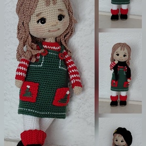 Baba karácsonyi ruhában - játék & sport - baba & babaház - baba - Meska.hu