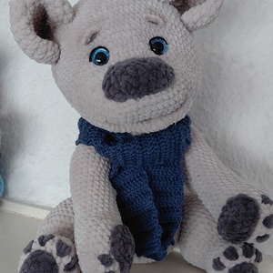 Brumi,a plüssmackó - Meska.hu