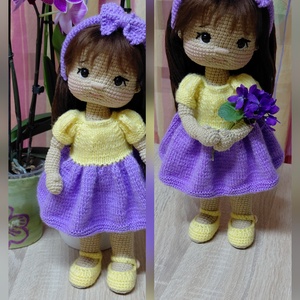 Henrietta baba - játék & sport - baba & babaház - öltöztethető baba - Meska.hu