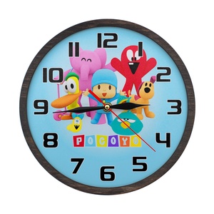 Dekoratív falióra - Pocoyo, Otthon & Életmód, Dekoráció, Fali és függő dekoráció, Falióra & óra, Famegmunkálás, MESKA