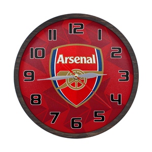Dekoratív falióra - Arsenal, Otthon & Életmód, Dekoráció, Fali és függő dekoráció, Falióra & óra, Famegmunkálás, MESKA