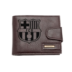 Gravírozott barna pénztárca - FC Barcelona - Meska.hu