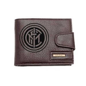 Gravírozott barna pénztárca - Inter Milano, Táska & Tok, Pénztárca & Más tok, Pénztárca, Férfi pénztárca, Gravírozás, pirográfia, MESKA