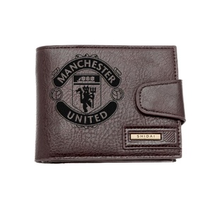Gravírozott barna pénztárca - Manchester United, Táska & Tok, Pénztárca & Más tok, Pénztárca, Férfi pénztárca, Gravírozás, pirográfia, MESKA