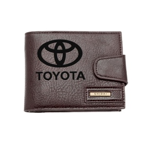 Gravírozott barna pénztárca - Toyota, Táska & Tok, Pénztárca & Más tok, Pénztárca, Férfi pénztárca, Gravírozás, pirográfia, MESKA