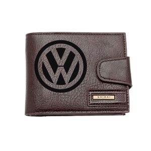 Gravírozott barna pénztárca - Volkswagen, Táska & Tok, Pénztárca & Más tok, Pénztárca, Férfi pénztárca, Gravírozás, pirográfia, MESKA