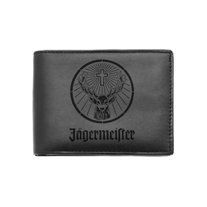 Valódi bőr pénztárca - Jagermeister, Táska & Tok, Pénztárca & Más tok, Pénztárca, Férfi pénztárca, Gravírozás, pirográfia, MESKA