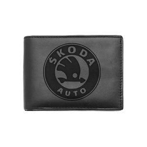 Valódi bőr pénztárca - Skoda, Táska & Tok, Pénztárca & Más tok, Pénztárca, Férfi pénztárca, Gravírozás, pirográfia, MESKA