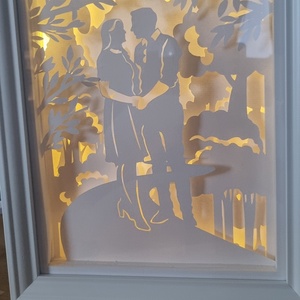 Egyedi 3D papírkép (világítással) - otthon & életmód - dekoráció - kép & falikép - több részes kép - Meska.hu