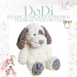 Dodi - Prémium emlékőr plüss kutyus (36 cm) - játék & sport - plüssállat & játékfigura - kutya - Meska.hu