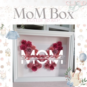 MoM Box - Egyedi 3D kép, Otthon & Életmód, Dekoráció, Kép & Falikép, Képkeret, Mindenmás, MESKA