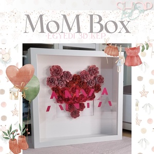 MoM Box - Egyedi 3D kép - otthon & életmód - dekoráció - kép & falikép - képkeret - Meska.hu