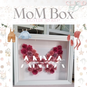 MoM Box - Egyedi 3D kép - otthon & életmód - dekoráció - kép & falikép - képkeret - Meska.hu