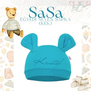 SaSa - Névre szóló baba sapka - ruha & divat - babaruha & gyerekruha - babasapka - Meska.hu