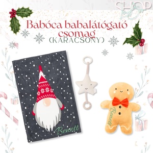 Babóca babacsomag - Karácsony - játék & sport - babalátogató ajándékcsomag - Meska.hu