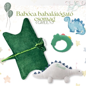 Babóca babacsomag - Green - játék & sport - babalátogató ajándékcsomag - Meska.hu