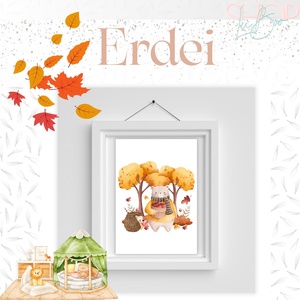 Erdei poszter (3 darabos) - otthon & életmód - dekoráció - kép & falikép - 3d képek - Meska.hu
