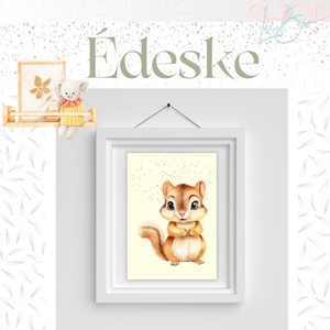 Édeske poszter (3 darabos) - otthon & életmód - babaszoba, gyerekszoba - babaszoba kép - Meska.hu