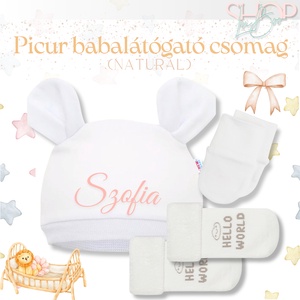 Picur babacsomag - natural, Otthon & Életmód, Babaszoba, gyerekszoba, Gyerek díszpárna, Mindenmás, MESKA