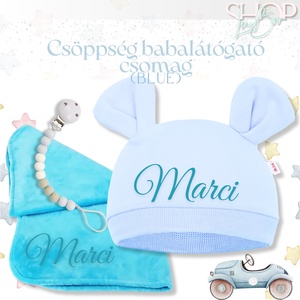 Csöppség babacsomag - Blue - játék & sport - babalátogató ajándékcsomag - Meska.hu