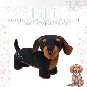 FiFi - Prémium emlékőr tacskó (30 cm), Játék & Sport, Plüssállat & Játékfigura, Kutya, Mindenmás, MESKA