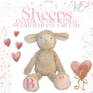 Sheeps - Emlékőr plüss bárány (38 cm) - játék & sport - plüssállat & játékfigura - plüss bárány - Meska.hu