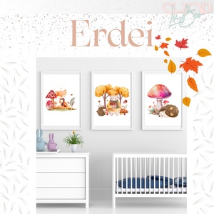 Erdei poszter (3 darabos), Otthon & Életmód, Dekoráció, Kép & Falikép, 3d képek, Mindenmás, MESKA