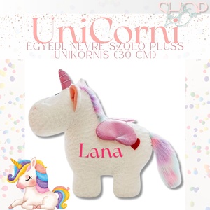  UniCorni - Emlékőr plüss unikornis (30 cm) - játék & sport - plüssállat & játékfigura - unikornis - Meska.hu
