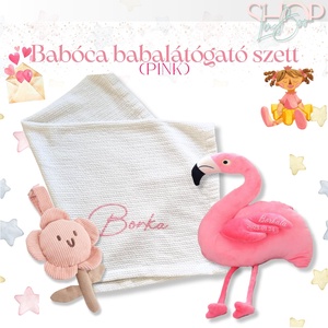 Babóca babacsomag - Pink - játék & sport - babalátogató ajándékcsomag - Meska.hu